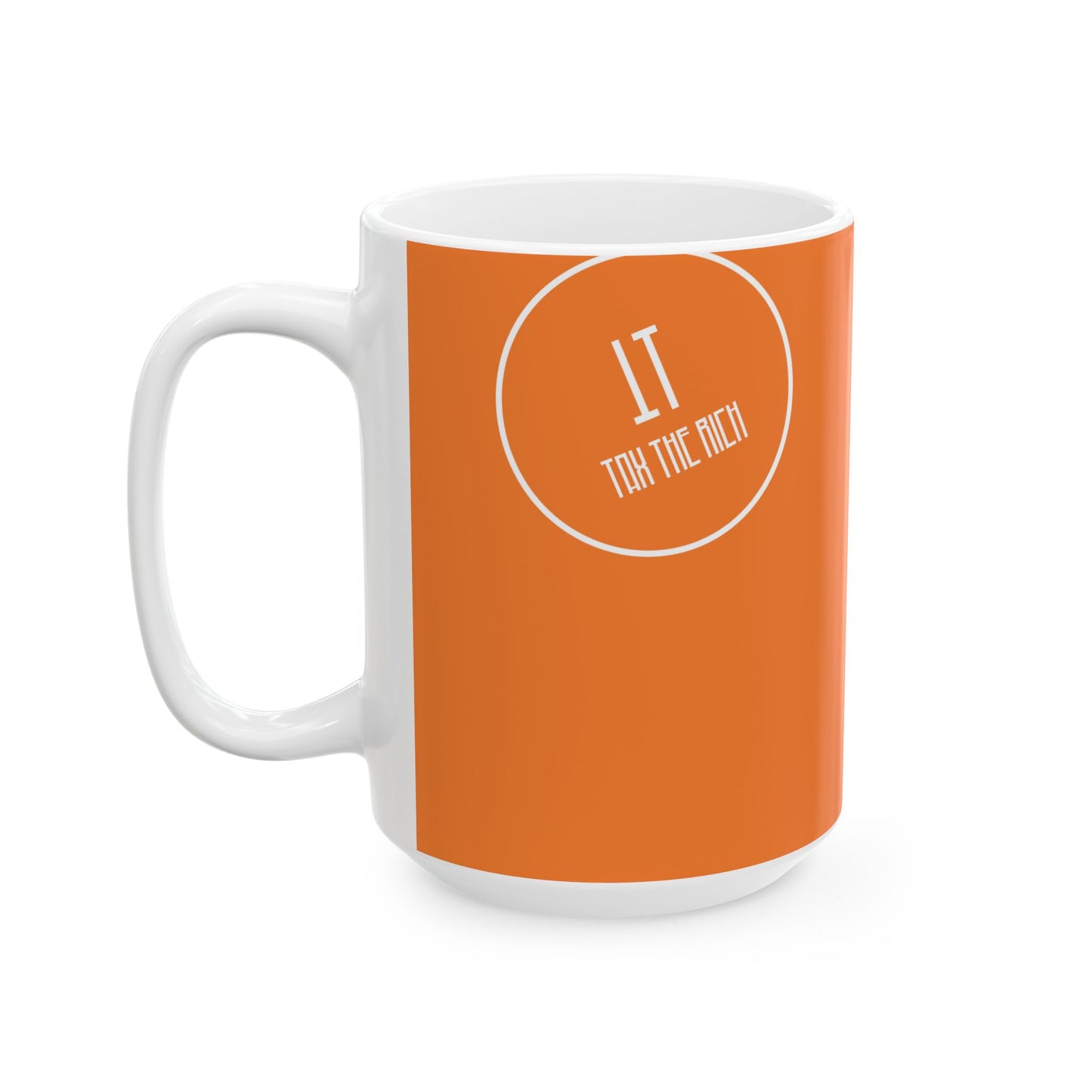 Ceramic Coffee Mug (Orange)- Perfect Gift for Any Occasion