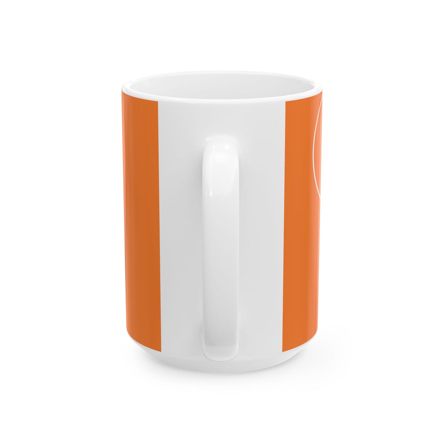 Ceramic Coffee Mug (Orange)- Perfect Gift for Any Occasion