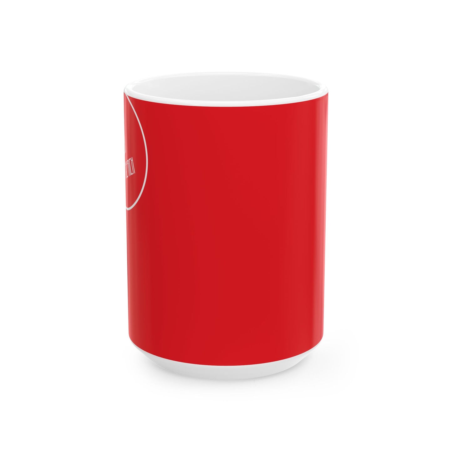 Ceramic Coffee Mug (Red)- Perfect Gift for Any Occasion