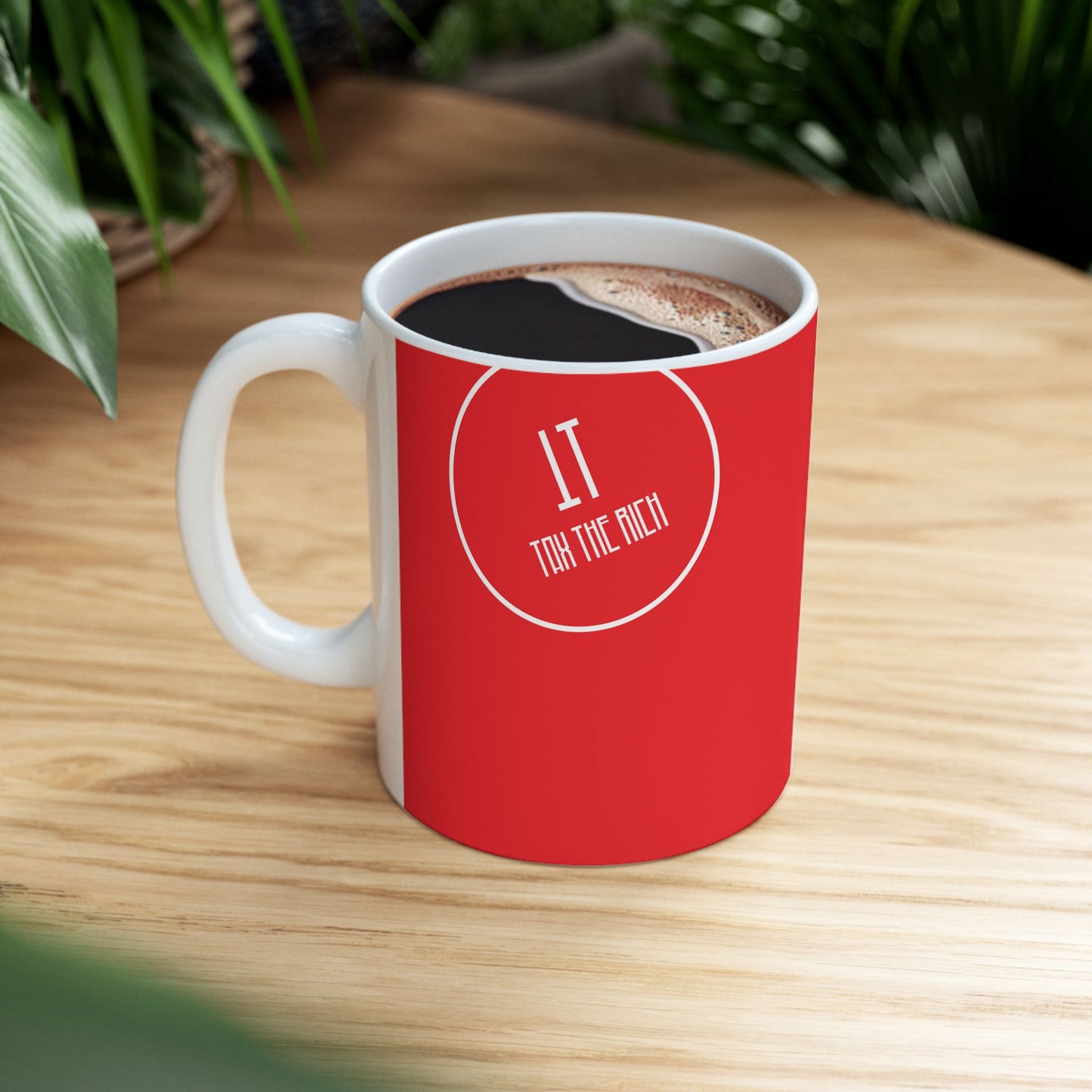 Ceramic Coffee Mug (Red)- Perfect Gift for Any Occasion