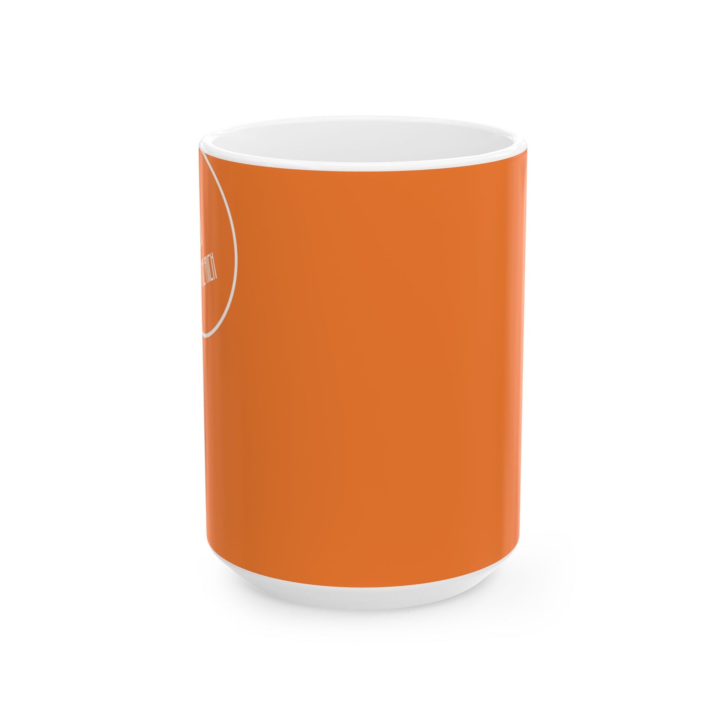 Ceramic Coffee Mug (Orange)- Perfect Gift for Any Occasion