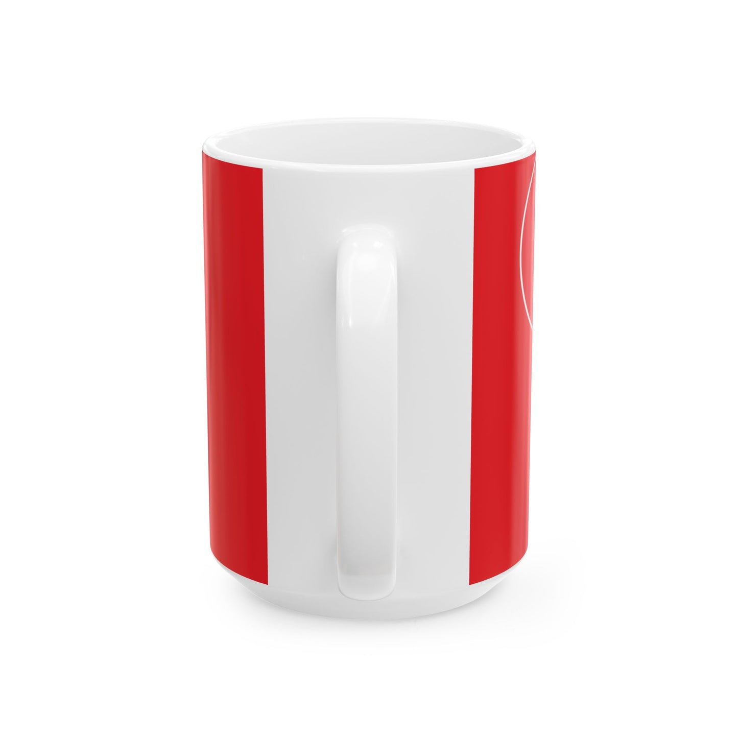 Ceramic Coffee Mug (Red)- Perfect Gift for Any Occasion