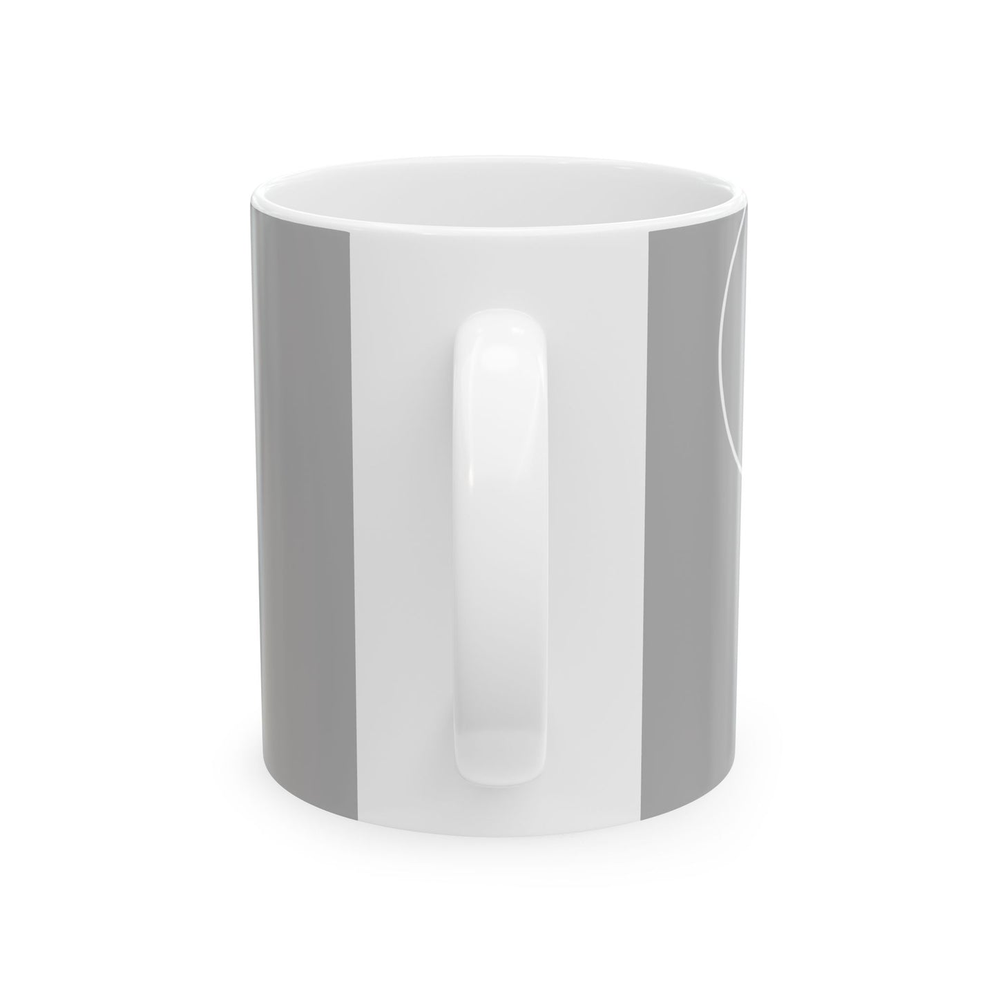 Ceramic Coffee Mug (Light Grey)- Perfect Gift for Any Occasion