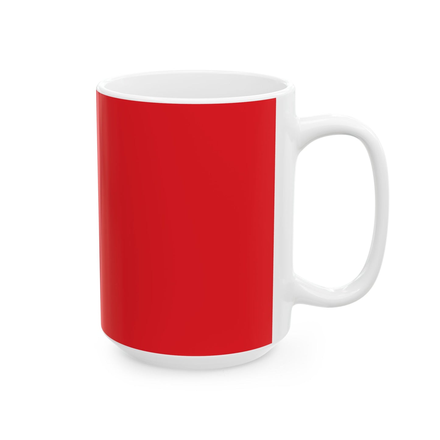 Ceramic Coffee Mug (Red)- Perfect Gift for Any Occasion
