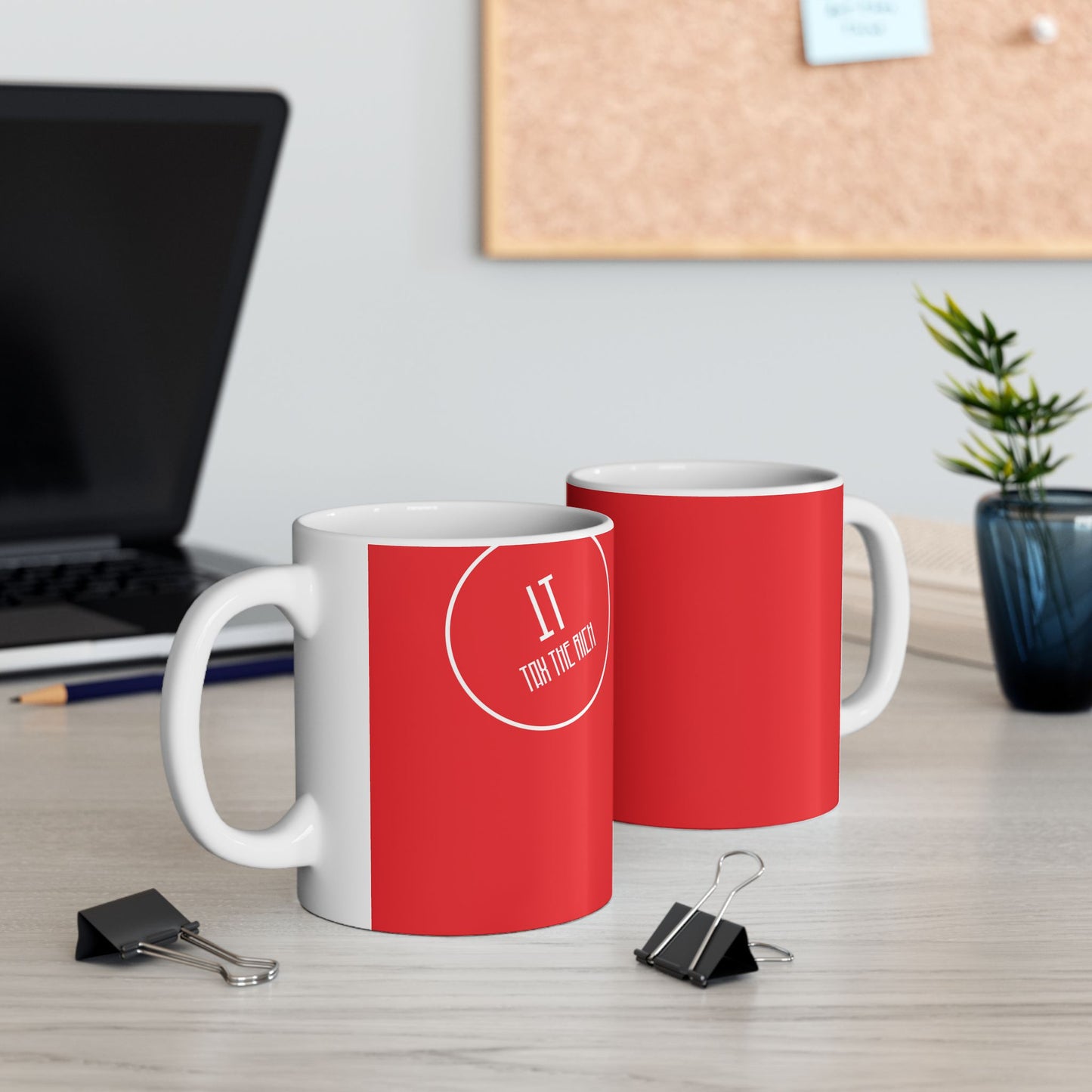 Ceramic Coffee Mug (Red)- Perfect Gift for Any Occasion