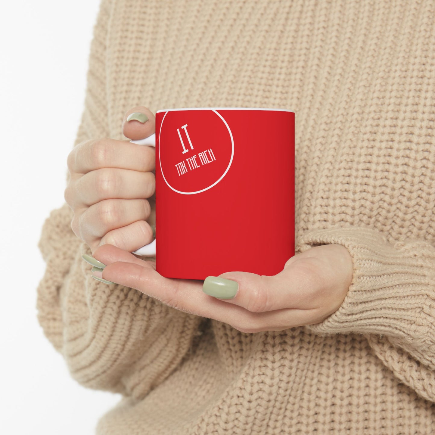 Ceramic Coffee Mug (Red)- Perfect Gift for Any Occasion