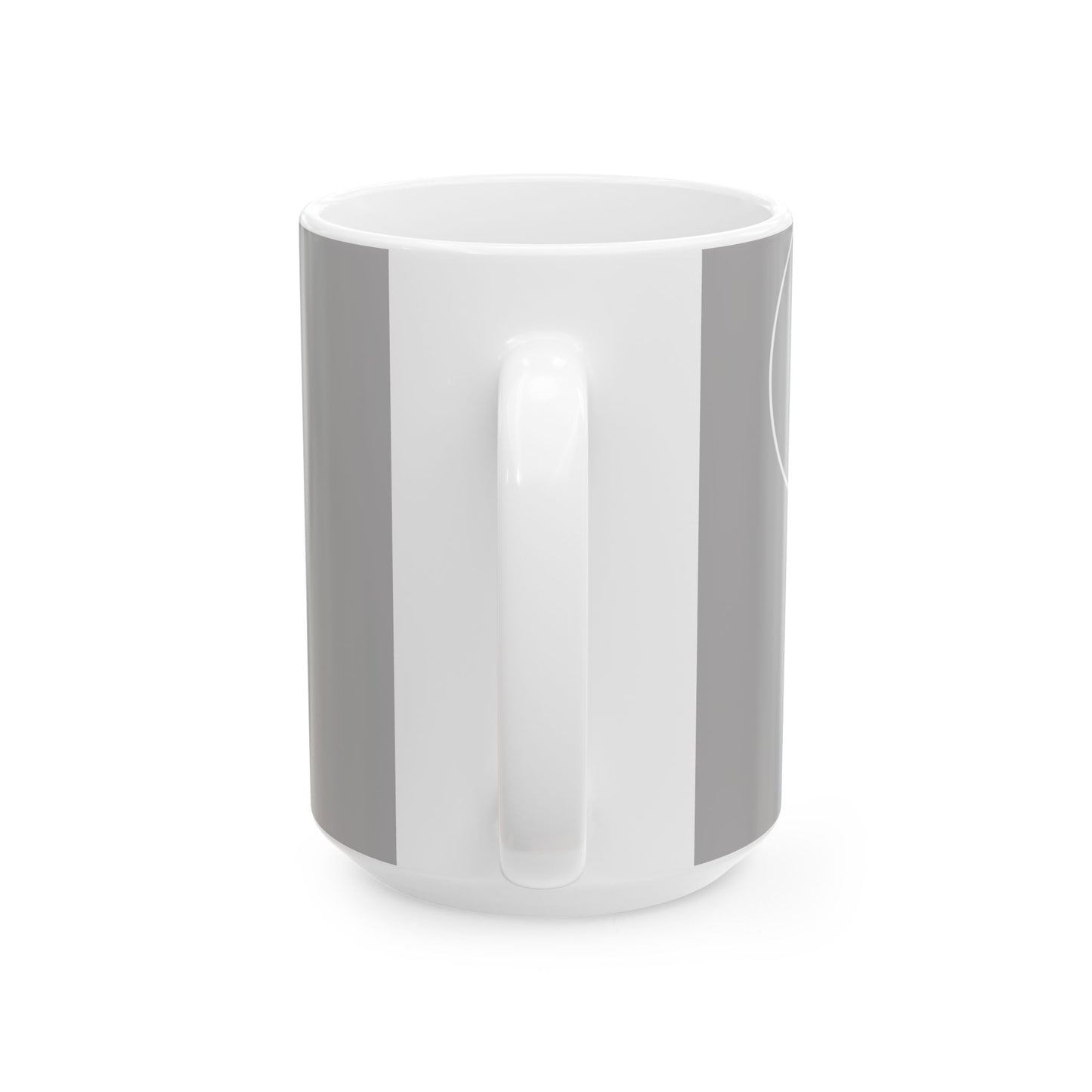 Ceramic Coffee Mug (Light Grey)- Perfect Gift for Any Occasion