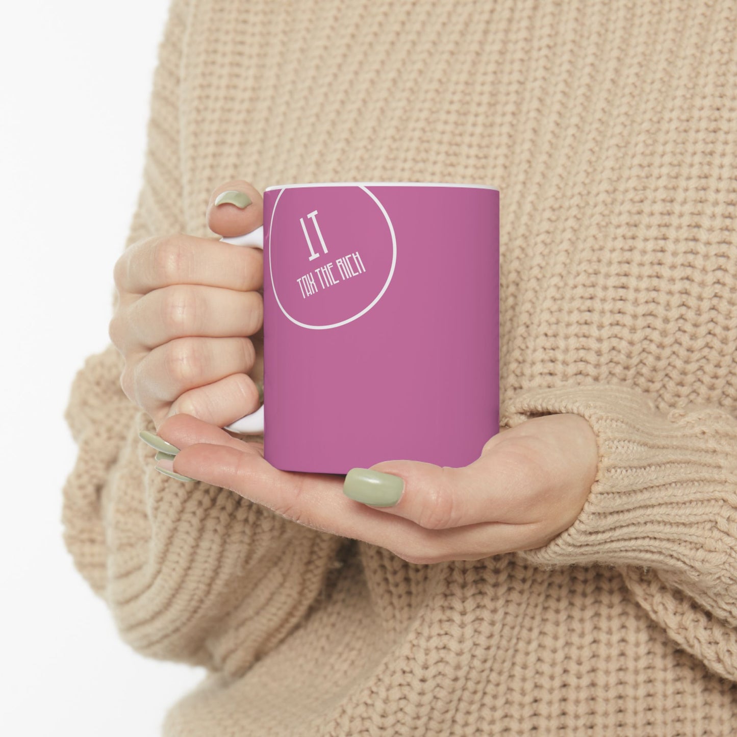 Ceramic Coffee Mug (Pink)- Perfect Gift for Any Occasion