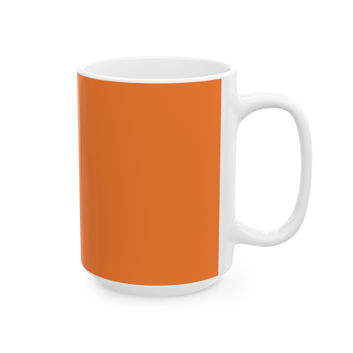 Ceramic Coffee Mug (Orange)- Perfect Gift for Any Occasion