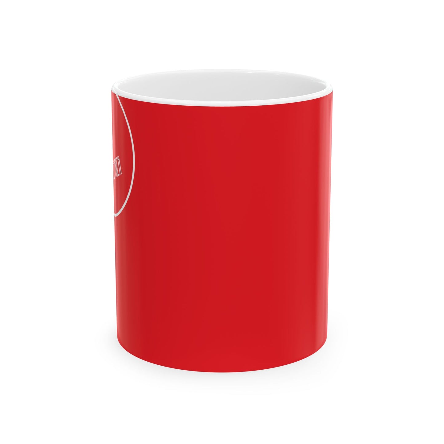 Ceramic Coffee Mug (Red)- Perfect Gift for Any Occasion