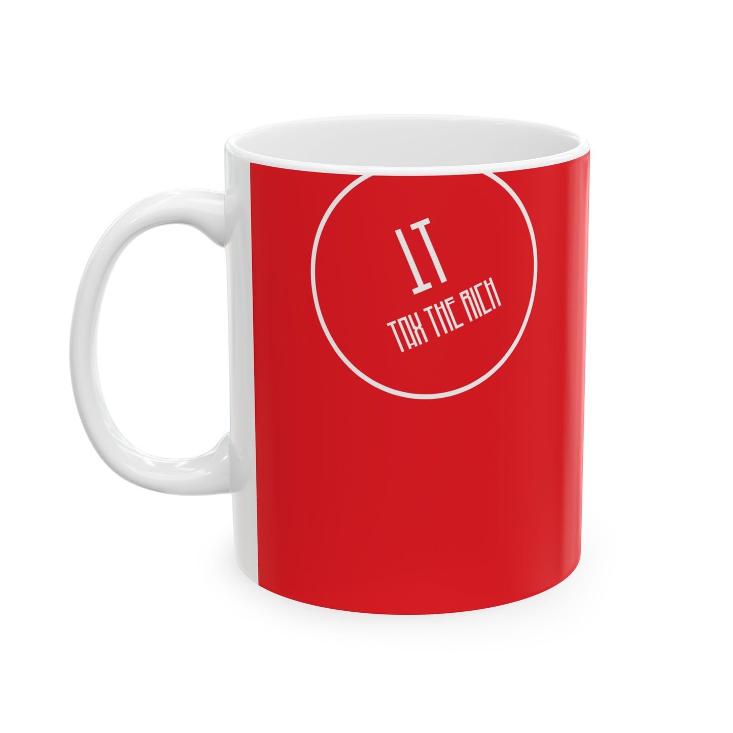 Ceramic Coffee Mug (Red)- Perfect Gift for Any Occasion