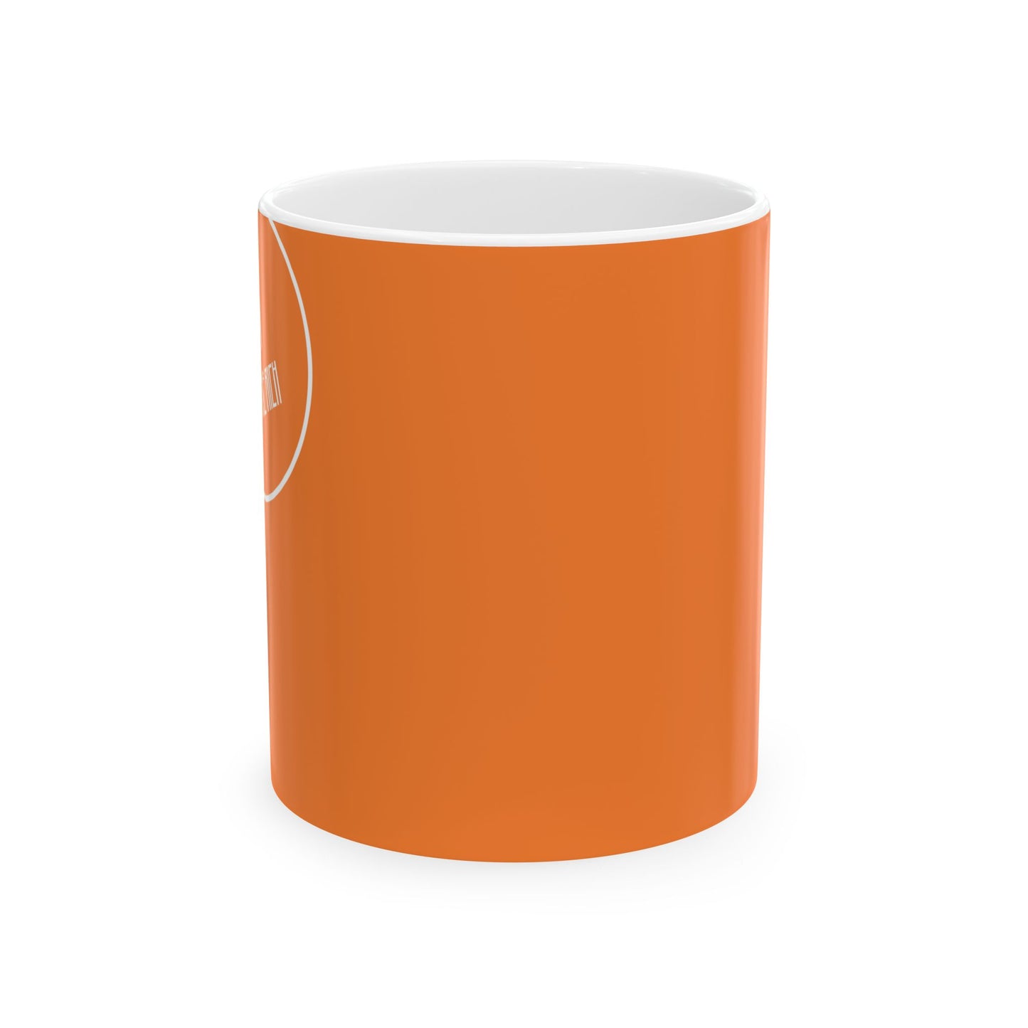 Ceramic Coffee Mug (Orange)- Perfect Gift for Any Occasion