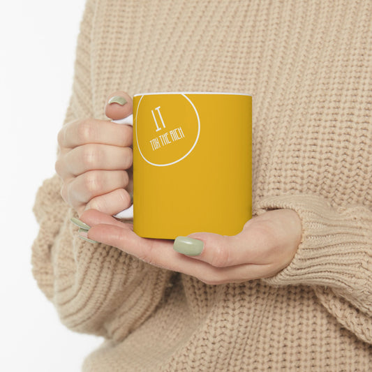 Ceramic Coffee Mug (Yellow)- Perfect Gift for Any Occasion