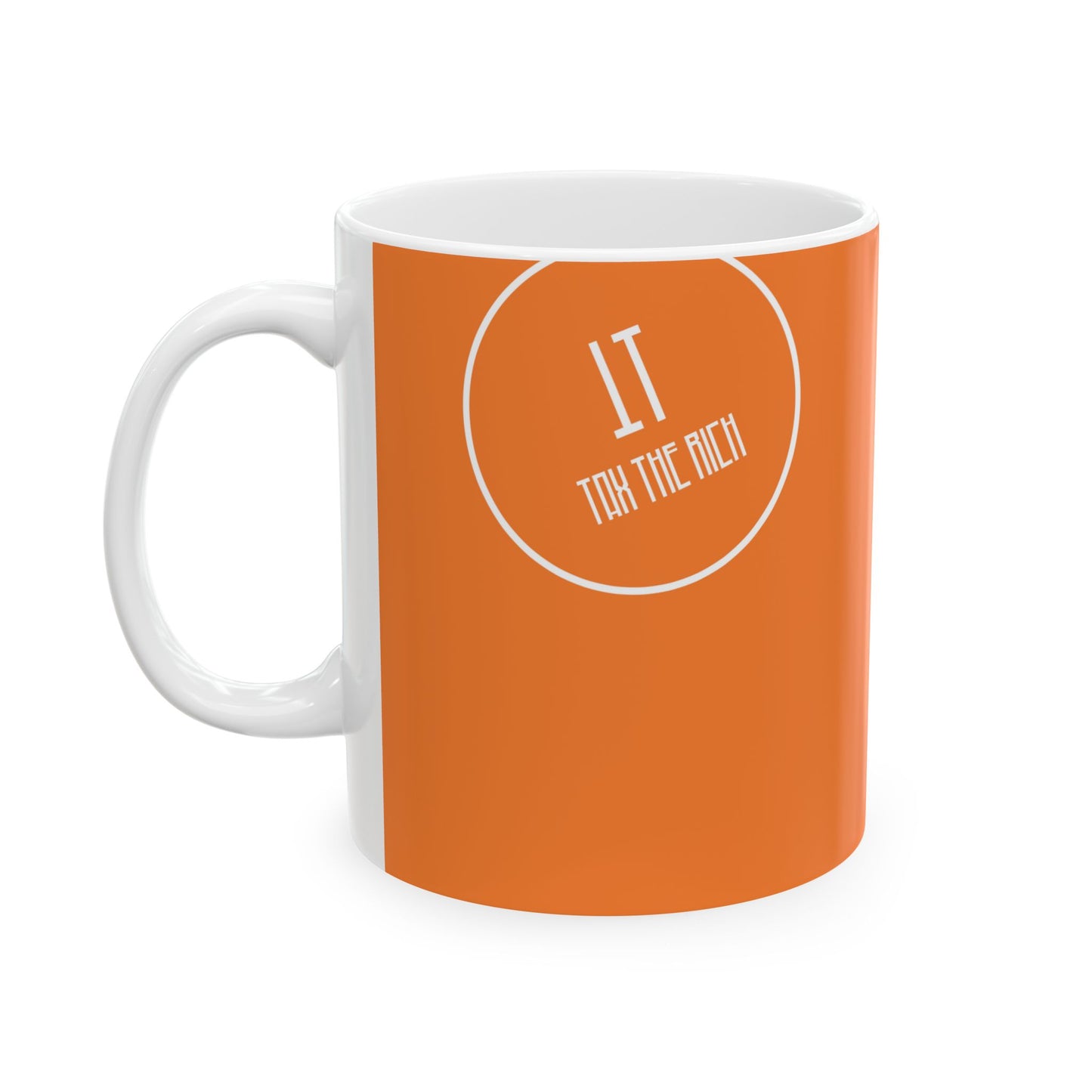 Ceramic Coffee Mug (Orange)- Perfect Gift for Any Occasion